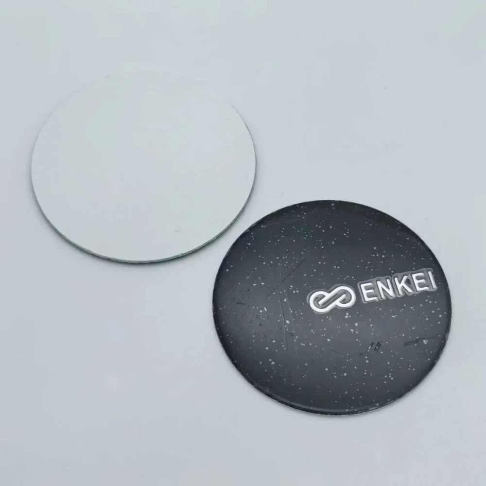 4 قطعة 45 مللي متر 56 مللي متر Enkei شارة شعار ملصقات السيارات اكسسوارات لسيارة عجلة مركز قبعات شعار عجلات حافة Hubcaps غطاء محور استبدال