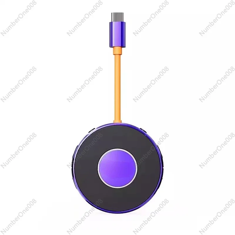 Portable USB Audio Interface for Live Streaming & Recording, Compact Sound Card for Guitar, Phone, PC with Effects