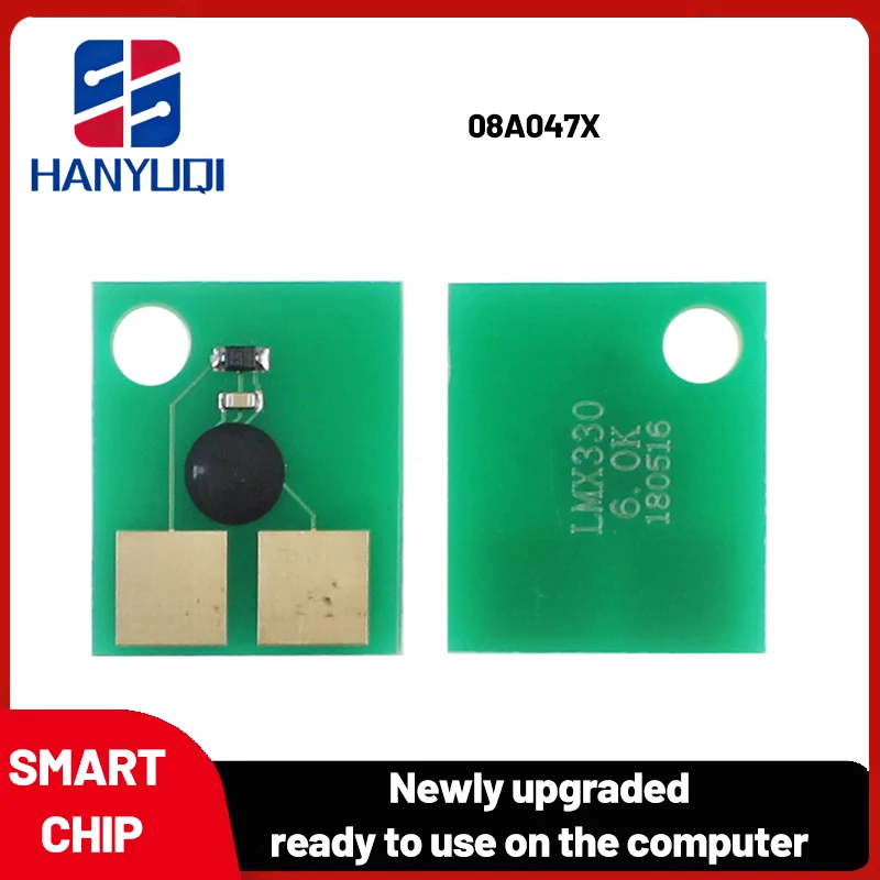 

Compatible reset ink cartridge chip models for Lexmarks E320 E322 toner chip include 08A047X 6K