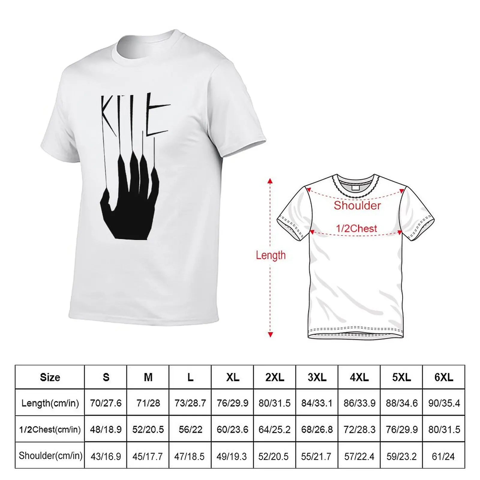 KITE Band T-Shirt Summer Casual Loose T-Shirt