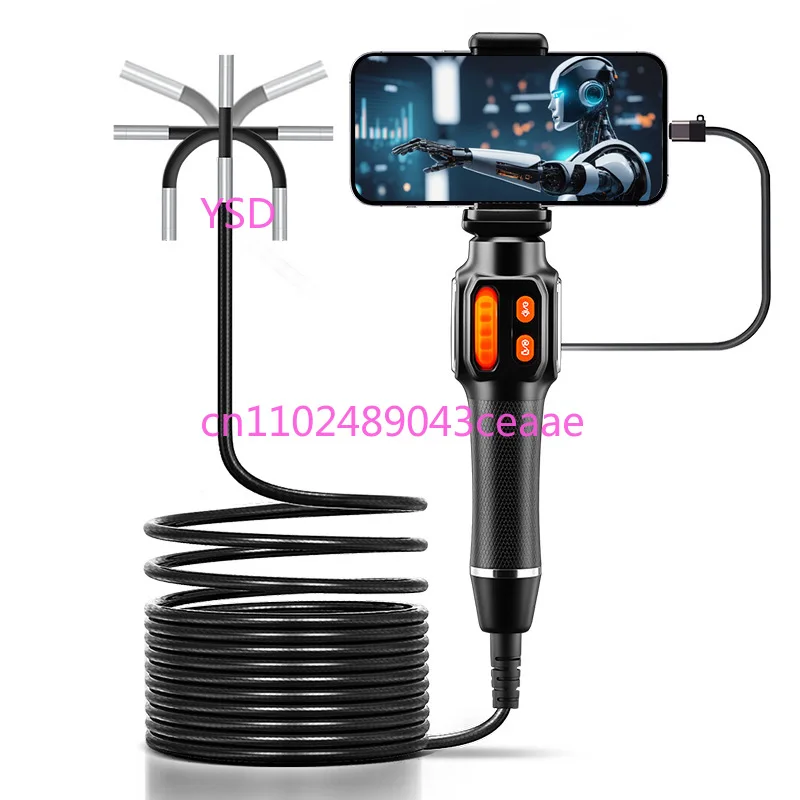 

Рулевой эндоскоп (Mobile HD, водонепроницаемый, инструмент для проверки воздуховода кондиционера)