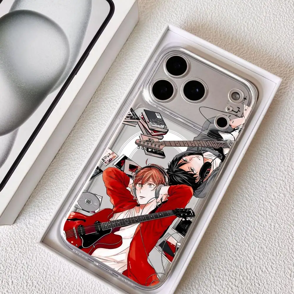 

Boys Given Phone Case for iPhone 17 16 15 14 13 12 11 Pro Max Plus Clear Magnetic Shockproof Scratch-Resistant