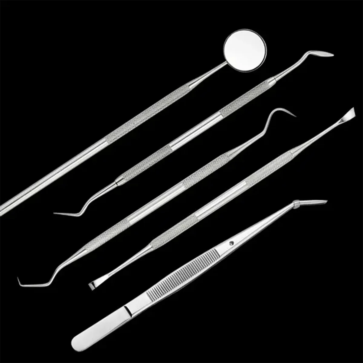 Stainless steel dental cleaning tools, dental tools, washable teeth cleaning tools, protecting teeth and oral care,tweezers
