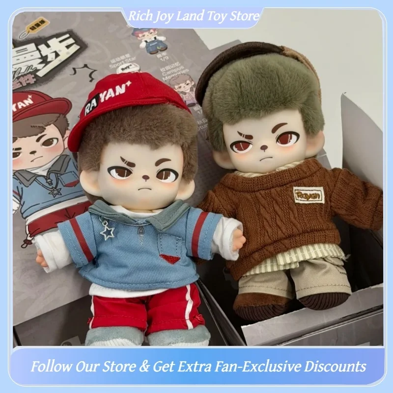 

Tnt Rayan Boy City Walk Series Vinyl Plush Blind Box Kawaii Pendant Cute Bag Charm Decor Figure Doll Adult Collection Gift