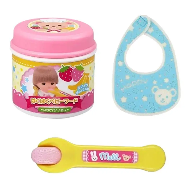 1 Set Simulation  Play Strawberry Pudding Toy Early Education Japanese Play House Food Feeding Pudding Feeding Toys