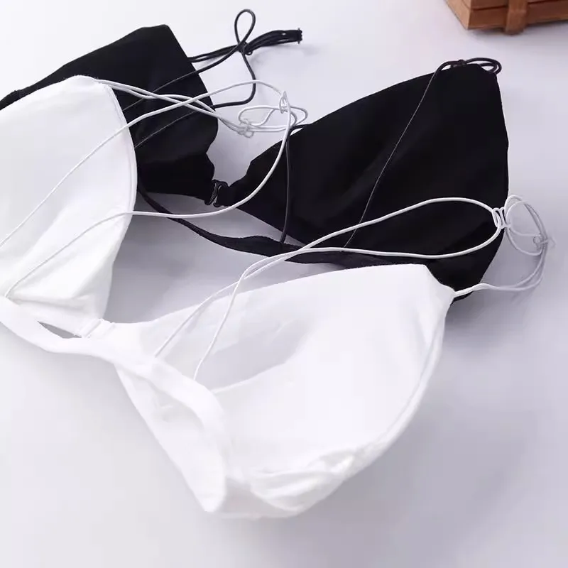 Sexy Front Buckle Seamless Bra for Women Style Bralette Deep V Triangle Cup Bralet Underwear Wireless Lingerie Push Up Bras