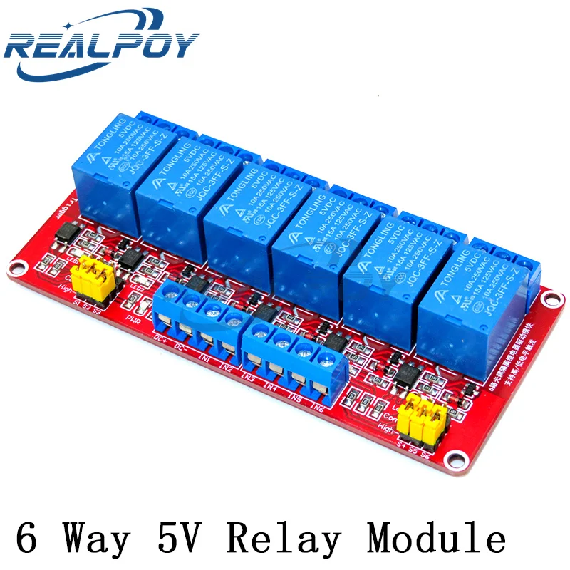 1 2 4 6 8 Kanal Weg 5V 12V 24V Relais Modul Board Shield mit Optokoppler Unterstützung High und Low Level Trigger für Arduino
