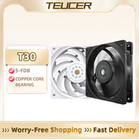 TEUCER T30 12cm Case Fan High Speed Large Air Volume PWM 2150RPM Computer Case Cooling System Fan 120mm SFDB PC Gamer CPU Cooler
