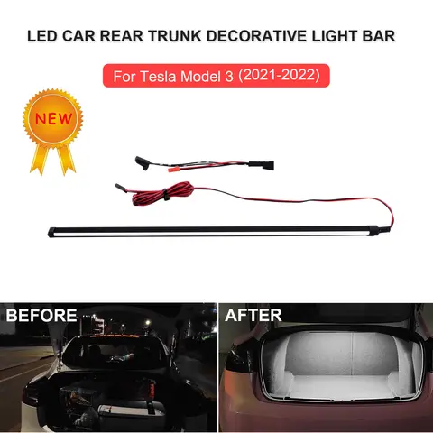 10 best sales tesla model 3 led - №9