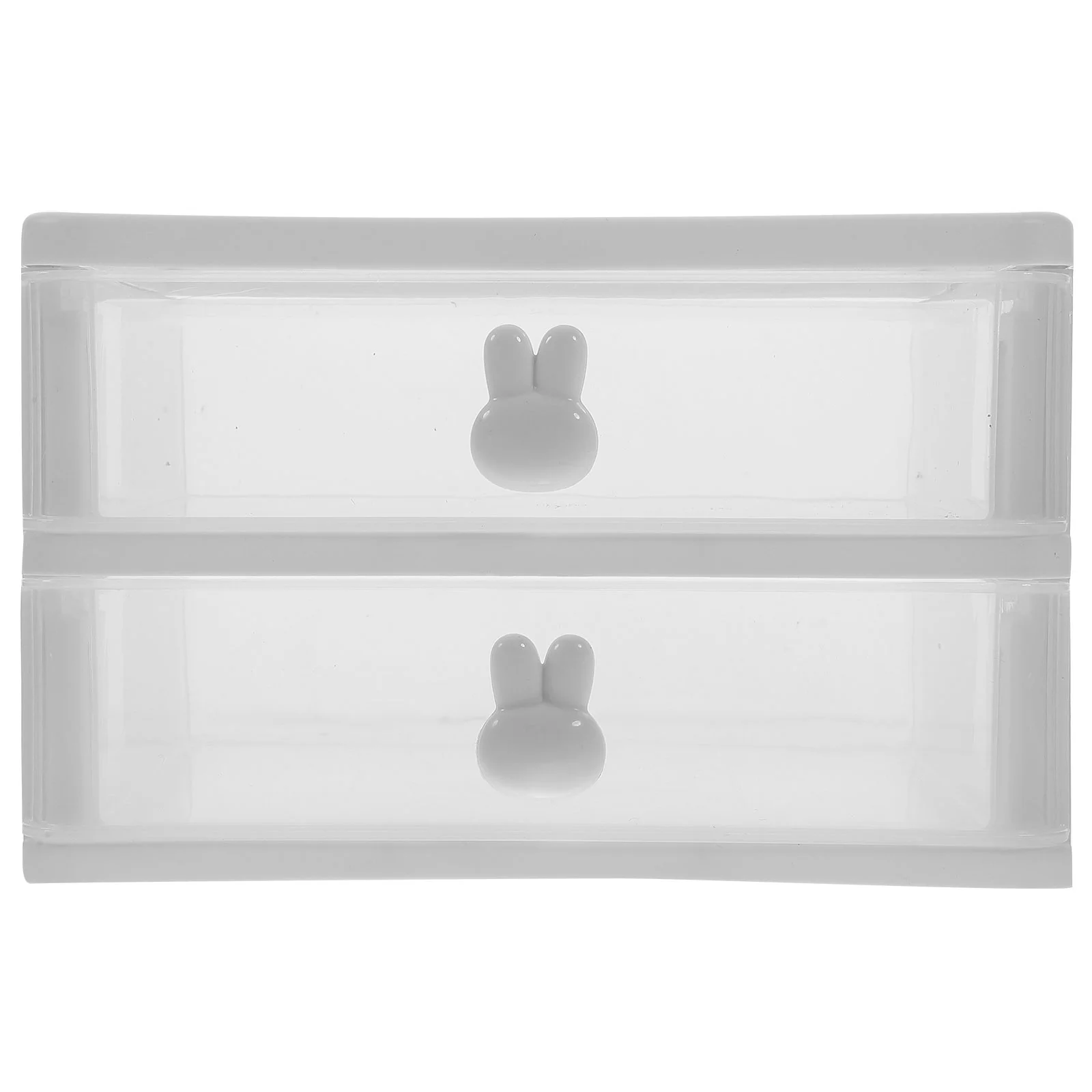 

Plastic Drawer Desktop Storage Unit Clear Small Organizer Storage Bin Container Drawers