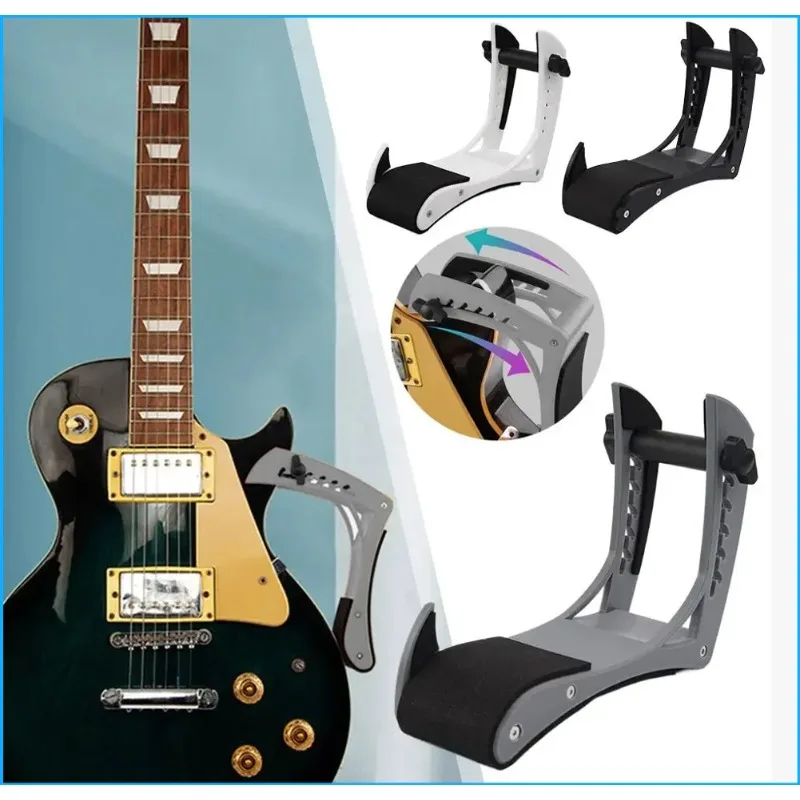 Acrylic Guitar Foot Rest Applies To Acoustic and Electric Guitars As Anti-slip Leg Support Solid Transparent Panel Relieves