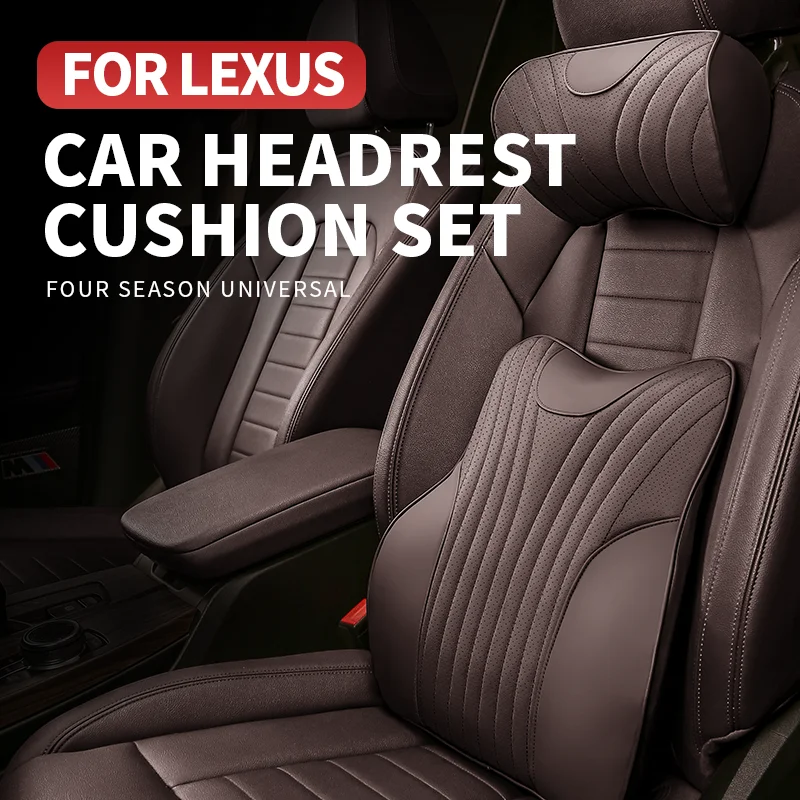 High Quality Comfortable Soft And Breathable Car Seat Neck Pillow For Lexus CT RX UX NX ES LS LX IS GX RX Easy To Install