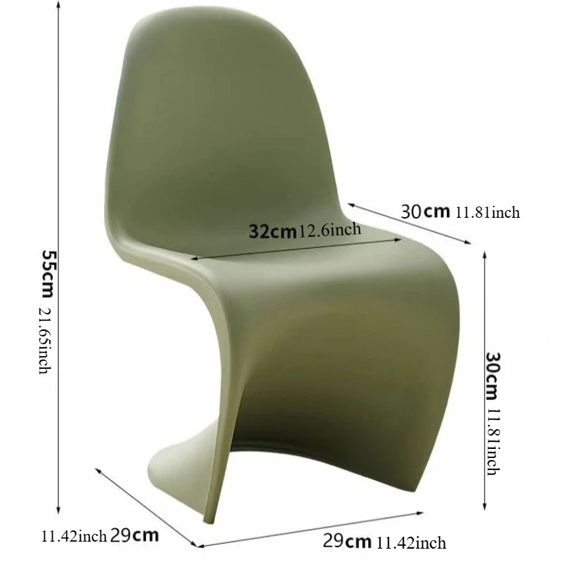Celebrity Dining Tables and Chairs, Nordic Dining Chairs, Designers Can Stack Chairs, Backrests, Makeup Stool Trending Design image 5