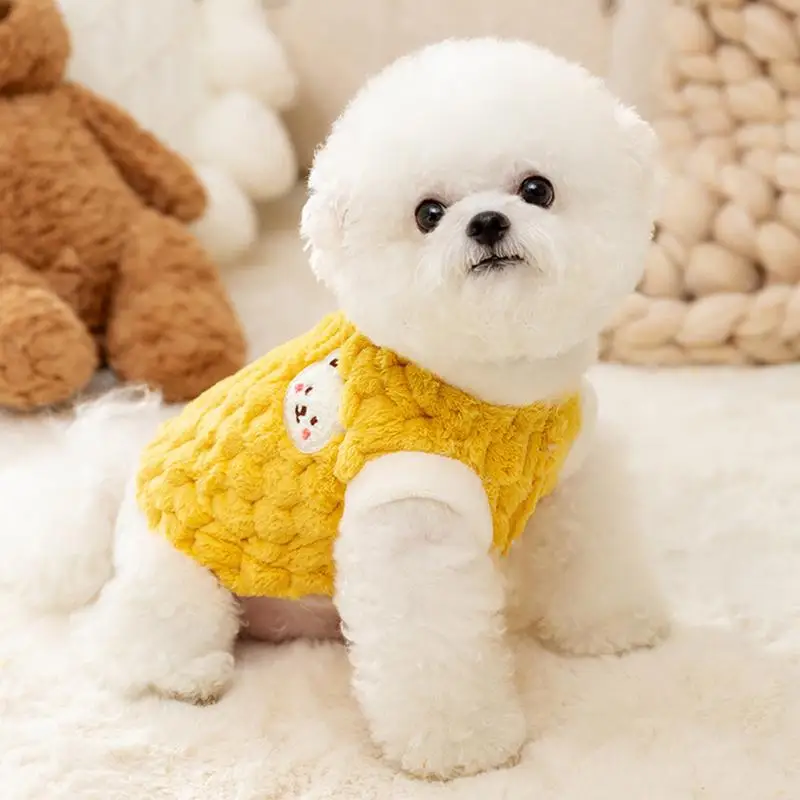 Dog Winter Warm Vest Coat Jacket For Small Medium Dogs Puppy Vest Clothes Cotton Pet Jacket Dog Costume