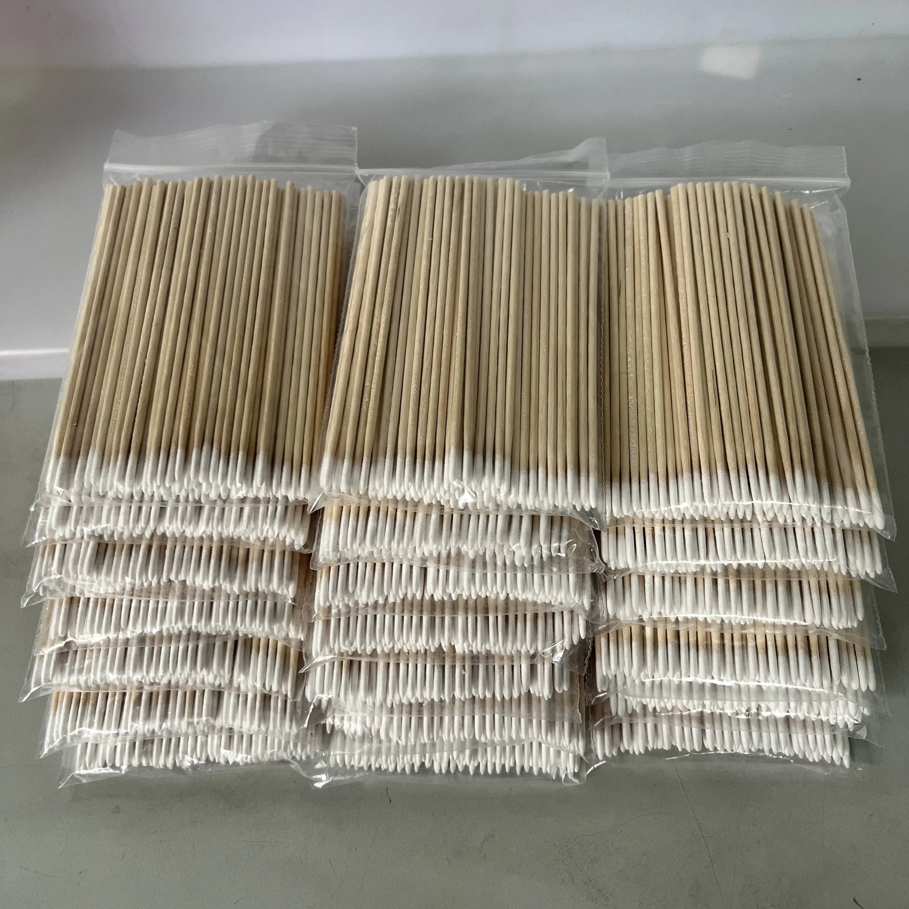 100/300/500 قطعة أعواد قطنية خشبية طويلة نظيفة إصبع مسمار تلميح الغراء الاستغناء عصا مانيكير التفاصيل مصحح مزيل طلاء الأظافر