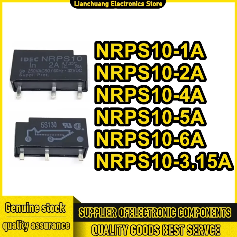 

NRPS10-1A NRPS10-2A NRPS10-4A NRPS10-5A NRPS10-6A NRPS10-3.15A IDEC Новые оригинальные товары в наличии