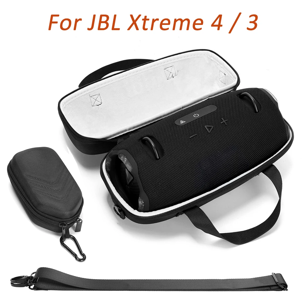 Hard Case Bag For JBL Extreme 4 / 3 Portable Speaker Travel Carrying Storage Holder Bag Fit for Charger Adapter & Accessories