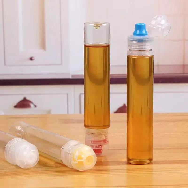 Mess-Free Pouring Every Time! 95ml Non-Drip Honey Dispenser Bottle, Squeeze Pot For Vinegar, Oil & Syrup