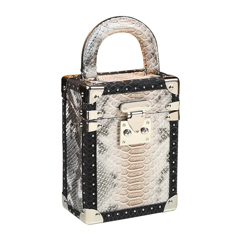 Box bag women 2026 new high-end lunchbox bag, single shoulder crossbody small bag, premium texture, niche and versatile