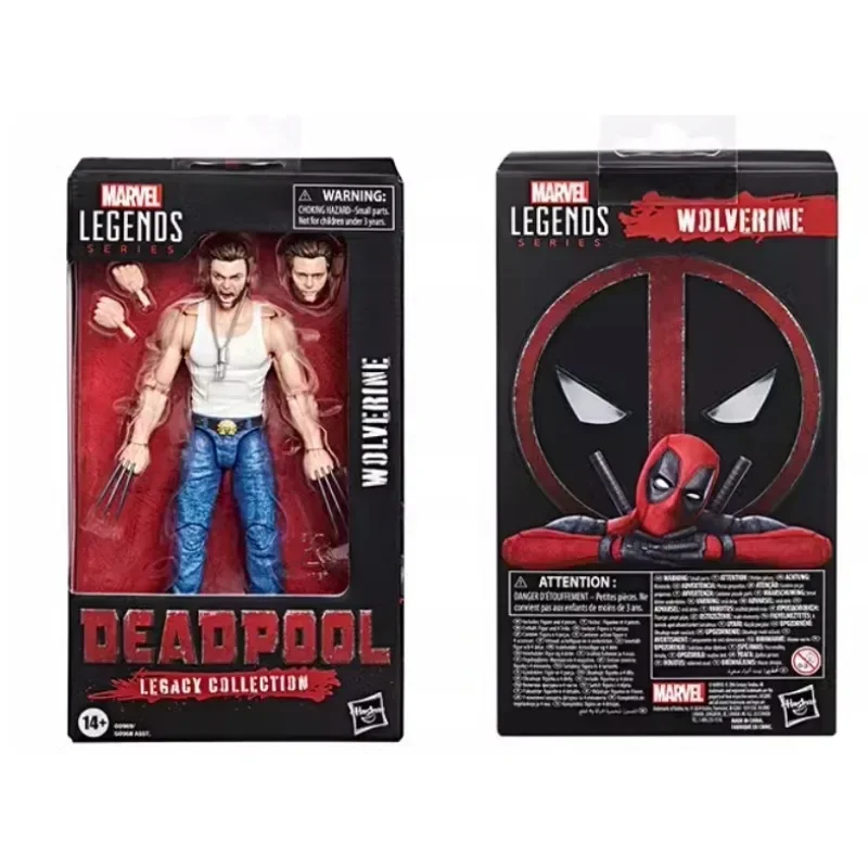 Hasbro Originele Echte Marvel Legendes Serie Deadpool 2 Wolverine James Logan X-Men 15Cm Assemblage Model Speelgoed Actiefiguren Cadeau