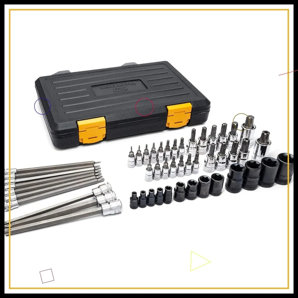 49-Piece Torx Bit S… - image