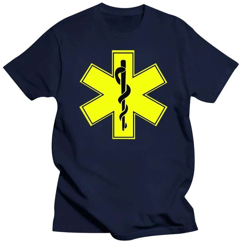 heavyweight Men T shirt Ambulance Technician EMT s Brand New pure t shirt Hip Hop round neck t shirt clothes women sweatshirt