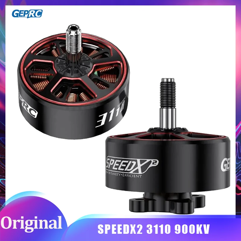 

GEPRC SPEEDX2 3110 Motor 900KV 6S LIPO for 7-10 Inch Long Range FPV Drones X8 Models DIY Parts