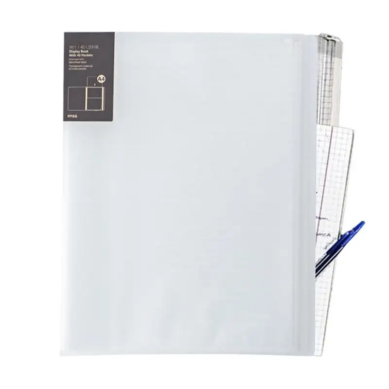 File Folders Pocket Storage Paper File Folder With Pocket Stylish And Simple Appearance Filing Folder For Receipts Files Scripts