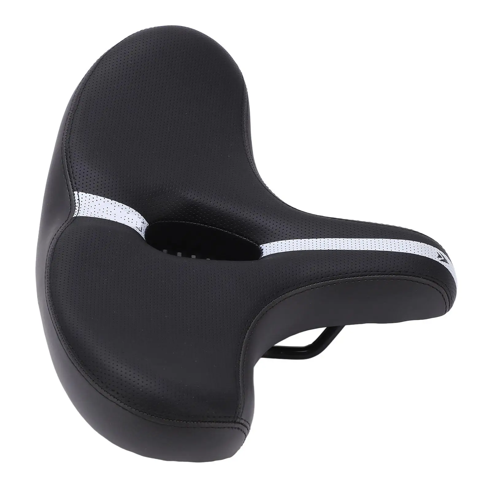 

Ultralight Wide-Breath Hollow Bike Seat: Shock-Absorbing, Waterproof PU Leather