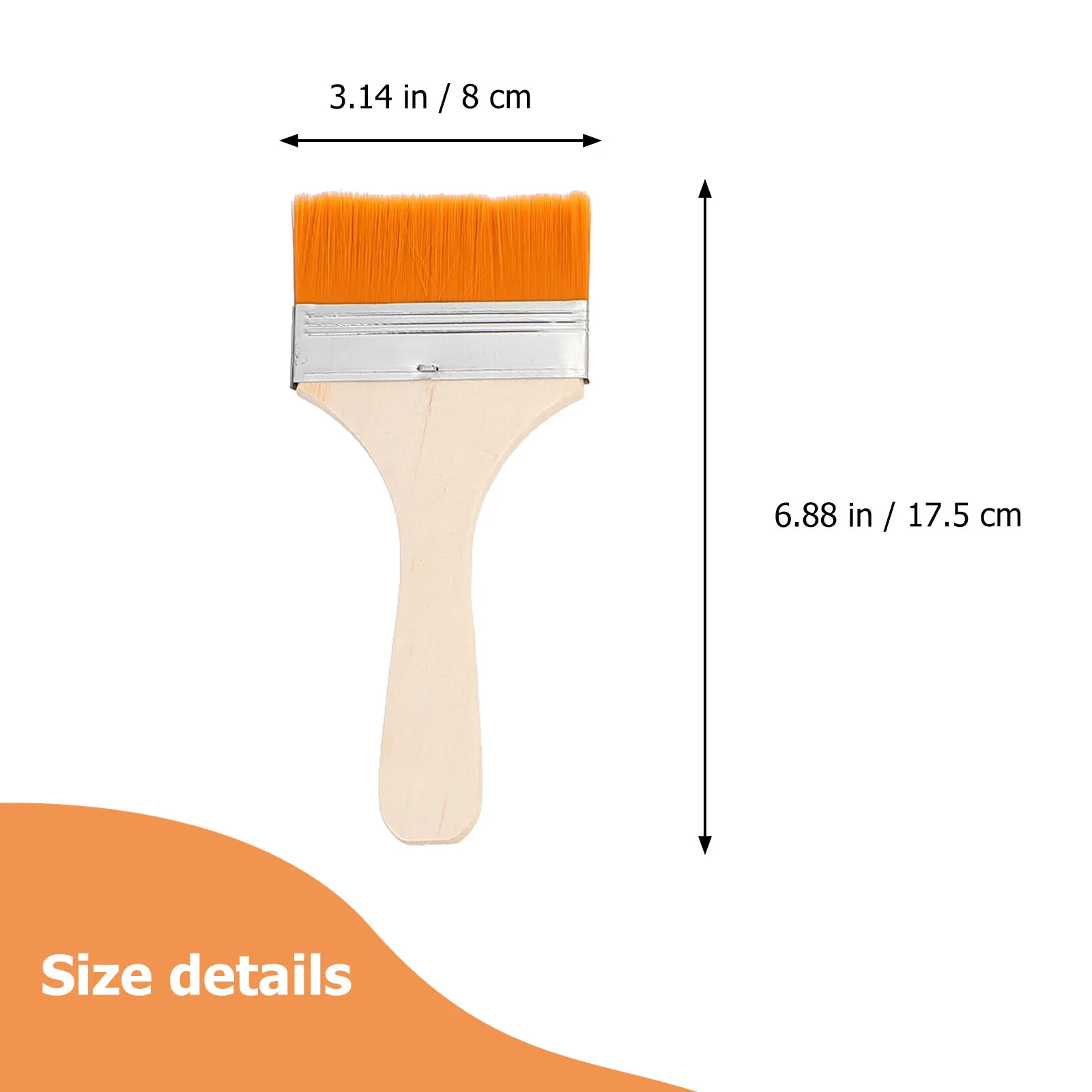 

12PCS Oil Painting Brushes Set Kids Adults Wood Nylon Hair Acrylic Watercolor Varnishes Furniture Projects Art Supplies