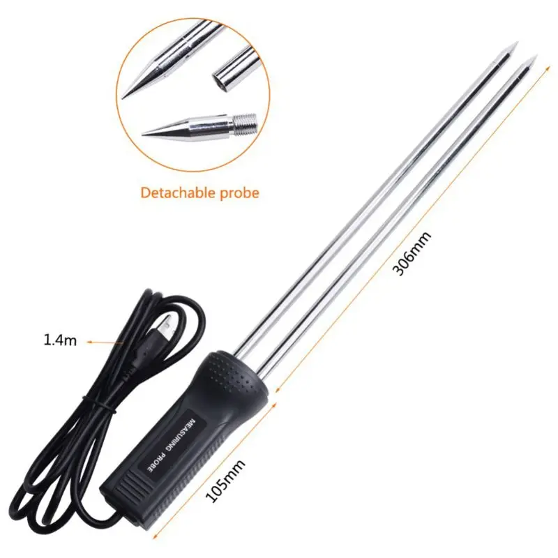 Digital Grain Moisture Meter MD7822ความชื้นเมตรเครื่องตรวจจับจอแสดงผล Drop Shipping