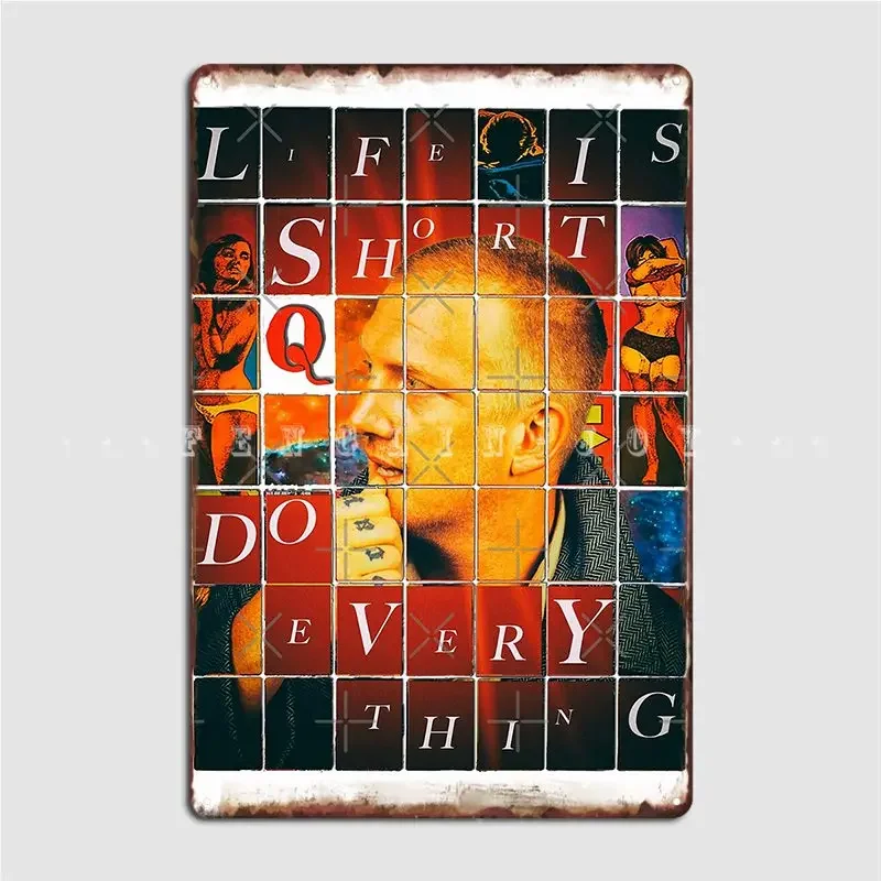 

Life Is Short Poster Metal Sign Club Tin Custom Bar Bedroom Indoor Decor Posters Home Wall Decor Room Decoration