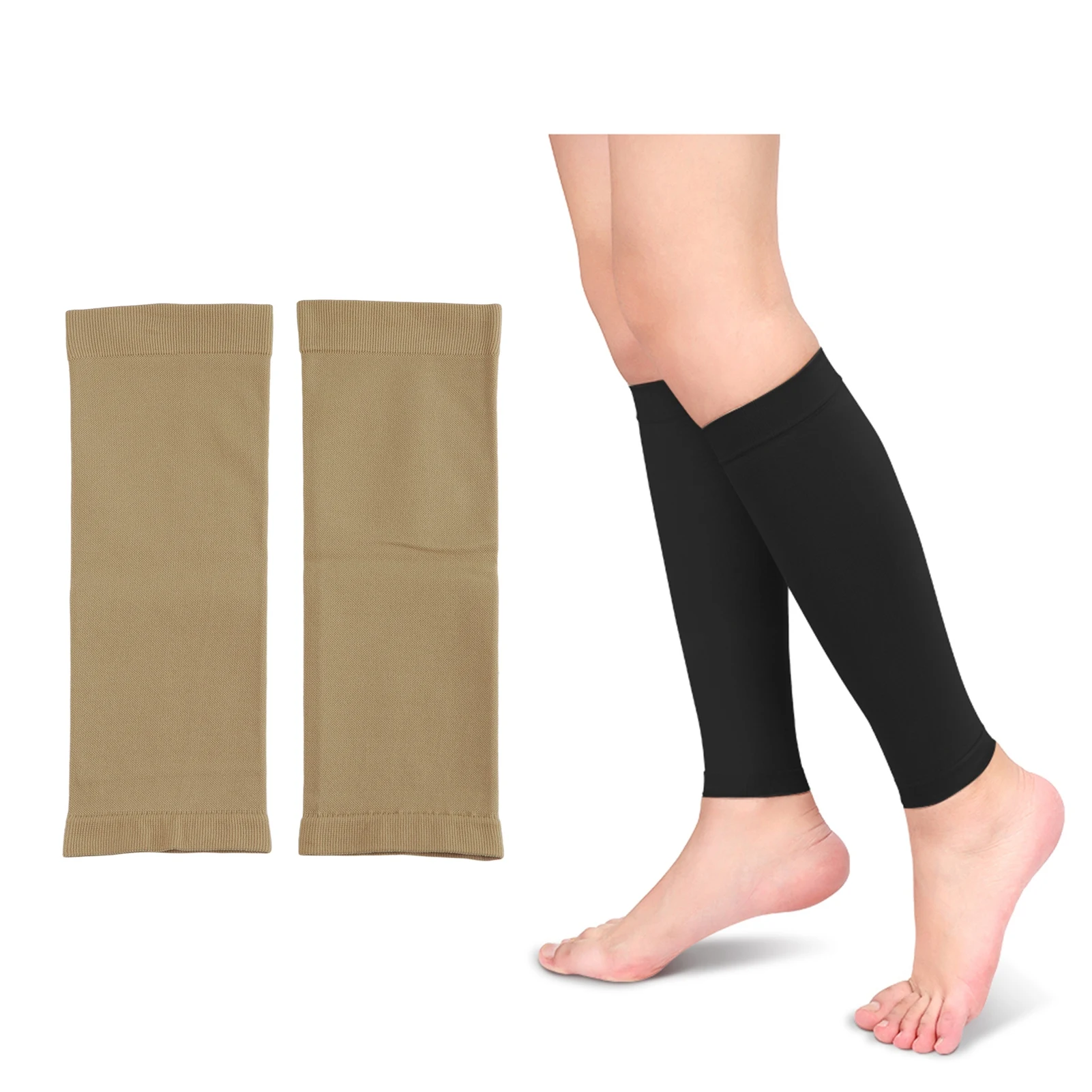 1 paar Krampfadern Medizinische Stocking Elastische Socken Unterstützung Bein Shin Socken Fatigue Relief Bein Wärmer Kompression Kalb Hülse Socke