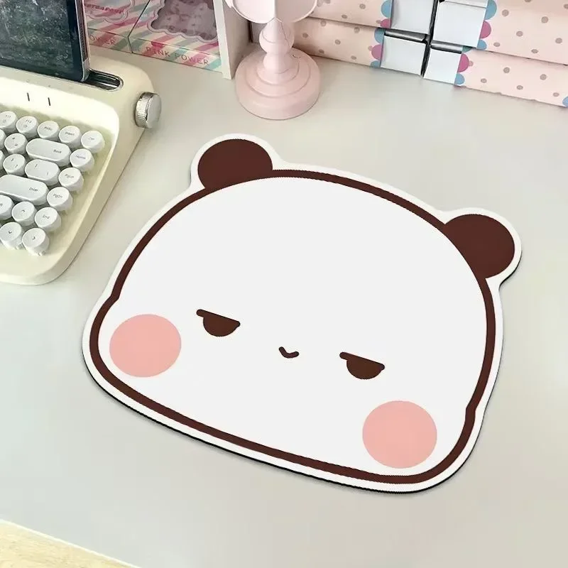 Kawaii Yier Bubu Anime-Mauspad, einzigartig geformtes, weiches Gummi-Mauspad, wasserdicht, rutschfest, Desktop-Dekoration für Studenten-Gaming