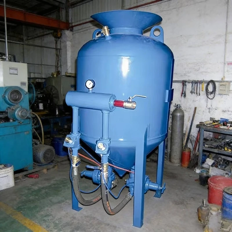 

Precision Dry Sandblasting Machine for Metal Component Cleaning & Renewal