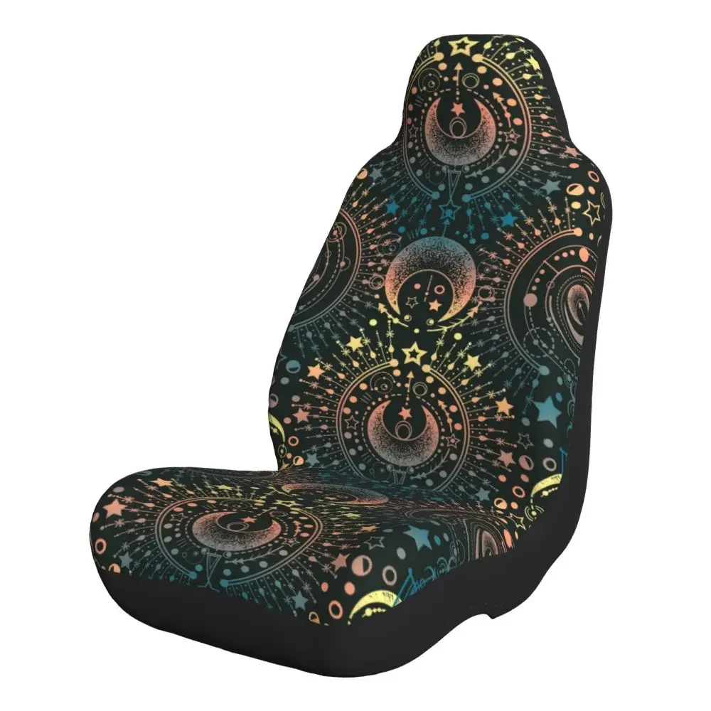 Magical Astrology Moon Star Mysticism Car Seat CoversCar Seat Covers Universal Suitable for Small Cars, Trucks SUVs Fashion