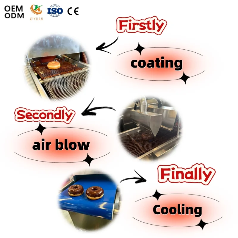 Small Chocolate Bar Making Machine With High Productivity Snack Enrobing Coating Cooling Tunnel For Fruit Nuts