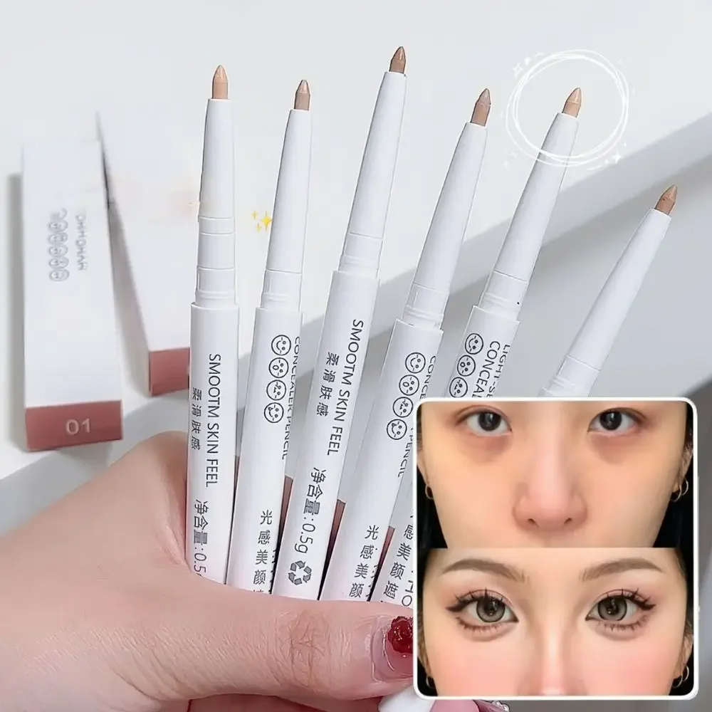 Full Cover Concealer Cover Stick Pencil Conceal Spot Blemish Cream Foundation Waterproof Eyebrow Contouring Makeup Tool Cosmetic