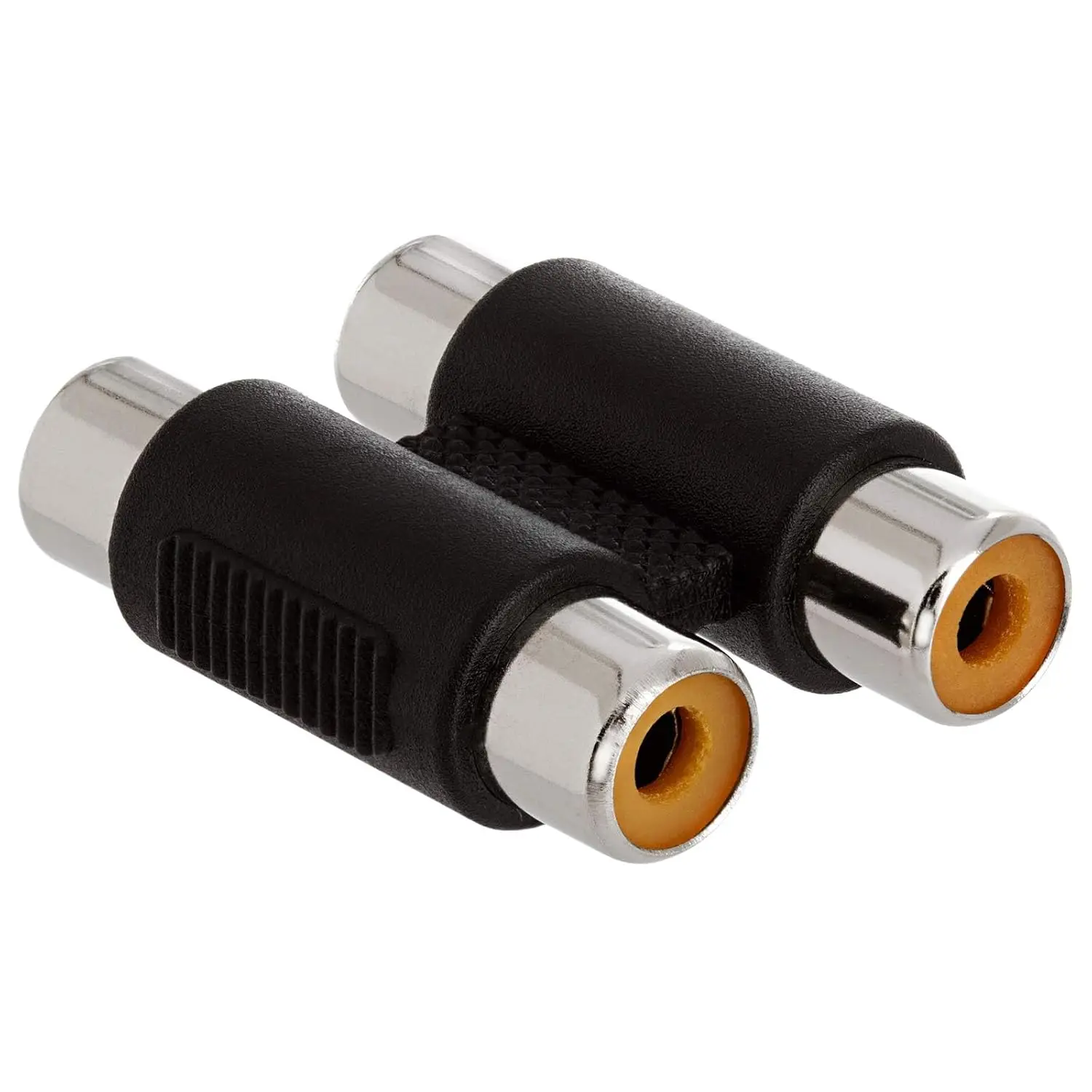 8PCS 2RCA Female To Female Straight Audio Adapter Dual Lotus Female RCA AV Coupler Plug for Amplifier Speaker Home Theater