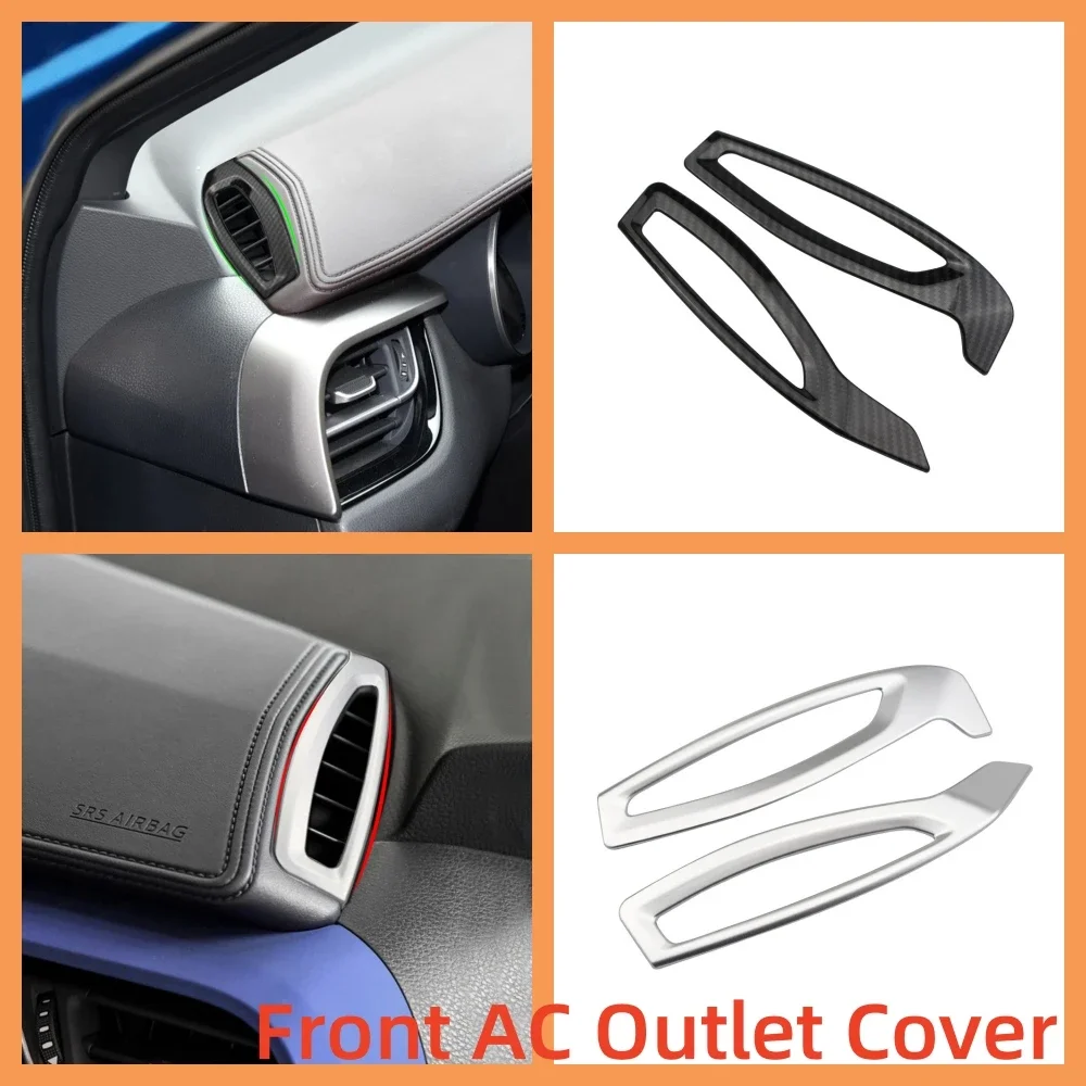 LHD Car Stickers for Toyota C-HR CHR 2016 -2023 Front AC Outlet Cover Window Lift Switch Headlight Button Panel Trim Gear Shift