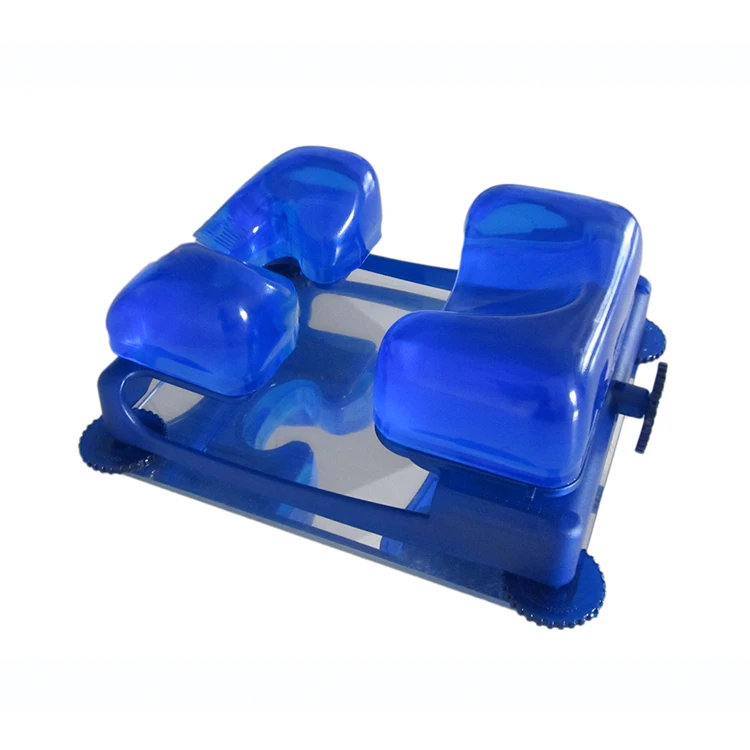 Factory Direct Supply Medical Supine Doughnut Head Positioning Blue Polymer Gel Pad Reusable Locator