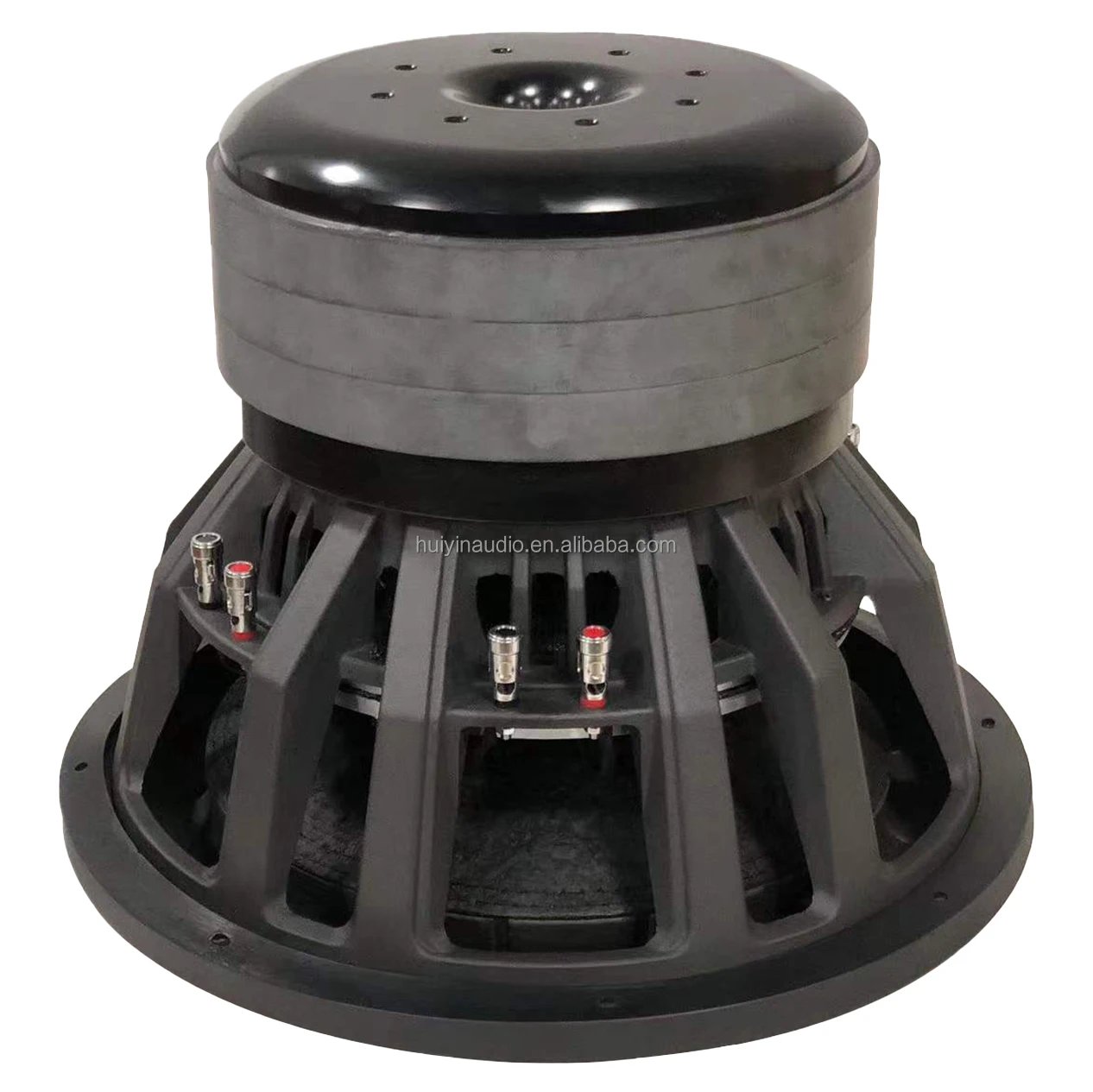 X-MAX 25MM 15 Inch Car Subwoofer With Dual Coils 4000W RMS Audio 24V Car Sound Woofer Speaker For Audio SystemsATV&UTV