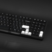 KBDiy GMK Keycaps Cherry Profile PBT WOB Keycap Custom Double Shot for Mechanical Keyboard MX Switch 176 Keys Cap for GMK67 K500