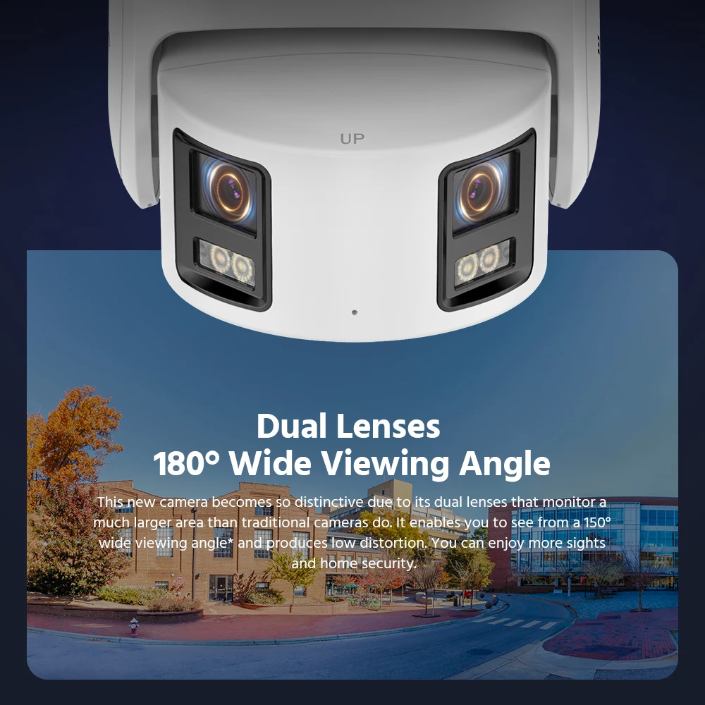 Imagem -02 - Annke-sistema de Câmera de Segurança Dual Lens 4k Duo Poe ai Detecção Humana Full Color Visão Noturna Vigilância por Vídeo Cctv 8mp