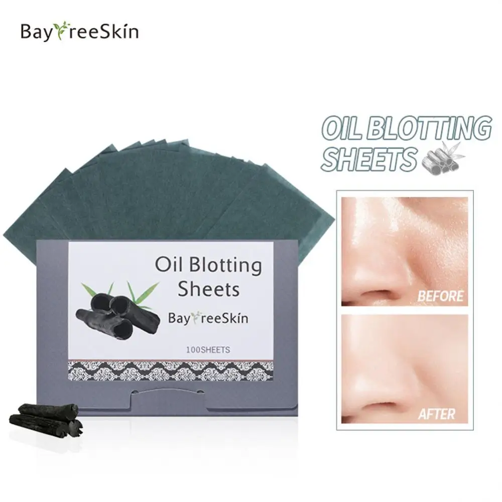 Portable Facial Oil Blotting Sheets Paper Cleansing Face Oil Control Absorbent Paper Face Skin Care Beauty Makeup Tools