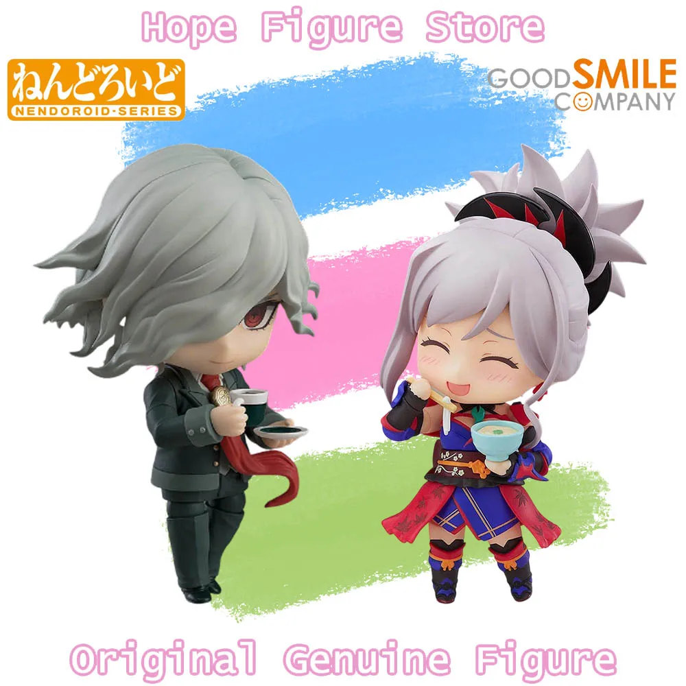 В наличии: Оригинальная фигурка Good Smile Nendoroid Fate Grand Order Эдмонд Дантес Миямото Мусаси, аниме-модель, игрушка