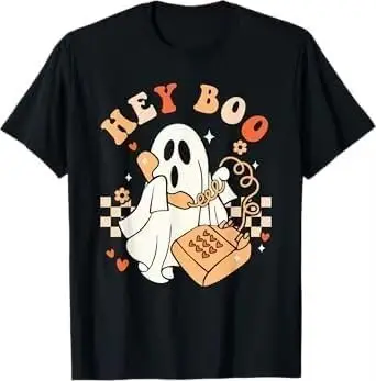 Hey Boo Ghost Shirt… - image