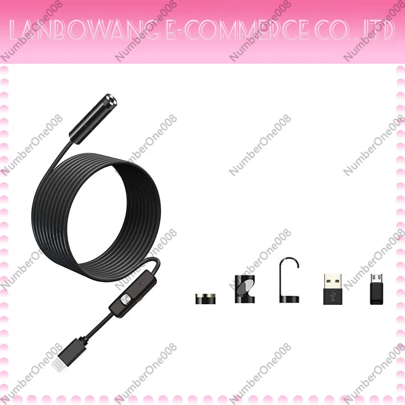12Mm autofocus high definition 10 million mobile phone Android Endoscope Auto Repair Industrial Pipe Waterproof Camera 1M