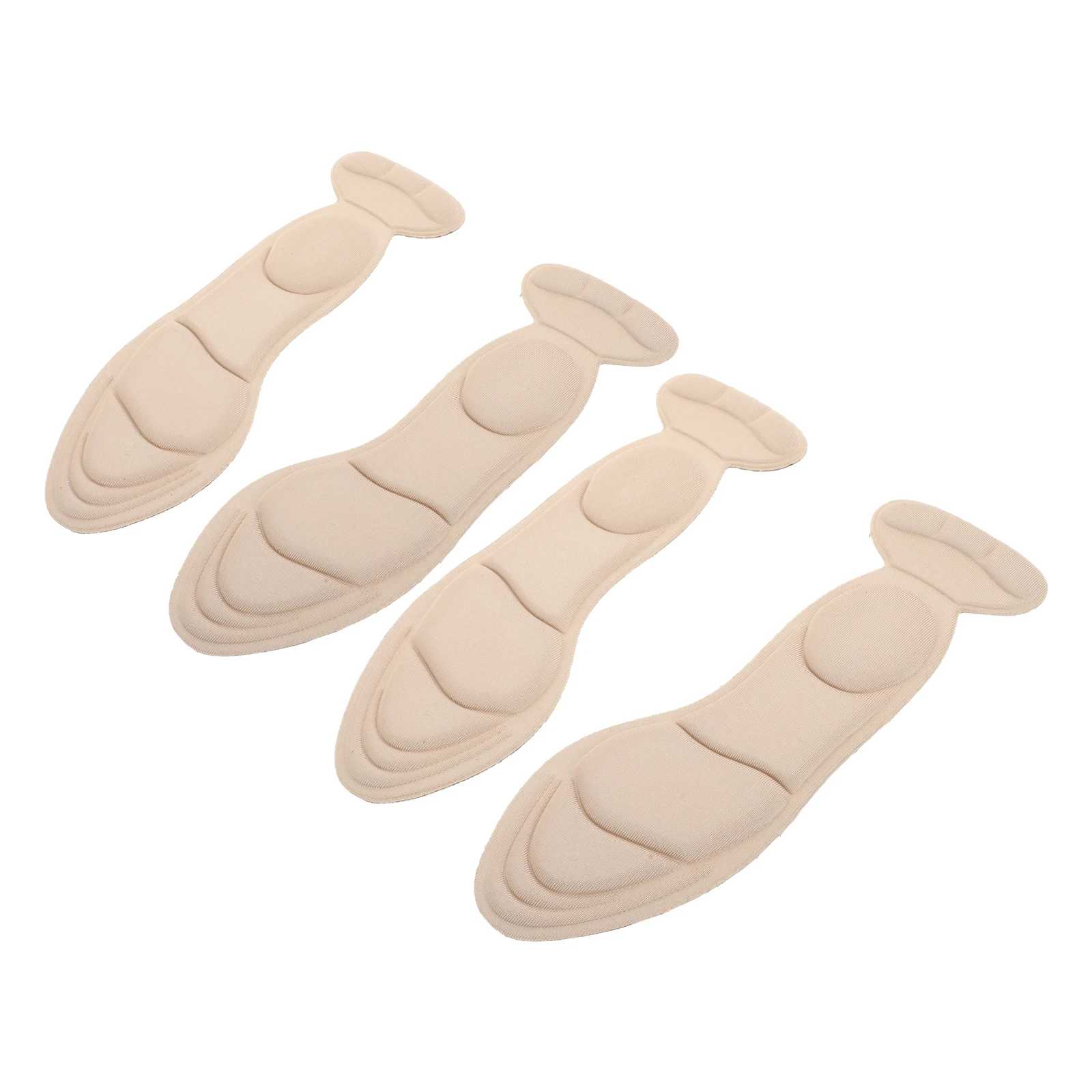 

2 Pairs High Heel Inserts Anti Slip T Shape 2in1 Reusable Women Shoes Protectors Sandal Pads Insoles Gel Foot
