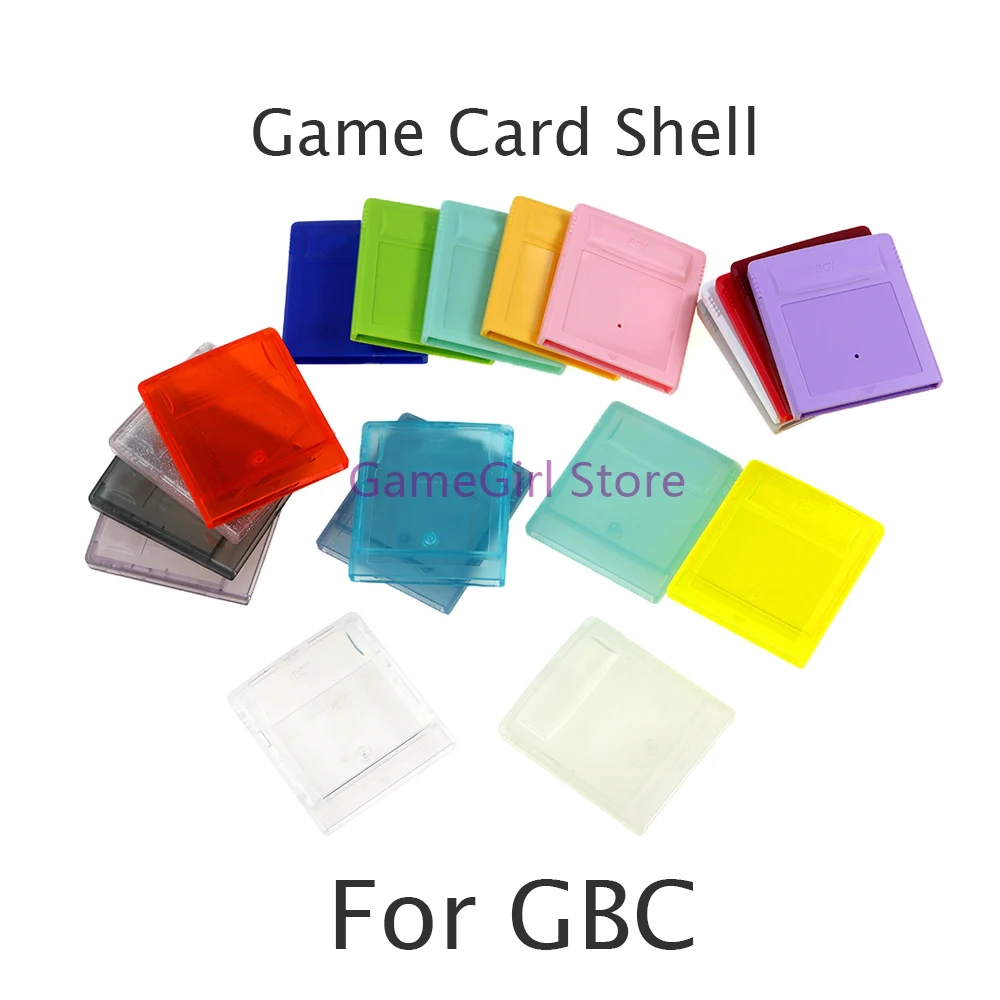 

50pcs Replacement Game Card Shell for Gameboy Color GBC Cartridge Protective Housing Case with Logo for GB GBP GBA SP